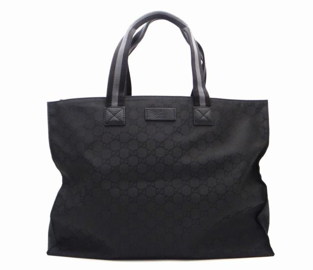 GUCCI グッチ 449176 GG ナイロン トートバッグ ブラック<USED> < ブランド GUCCI グッチ 449176 GG ナイロン トートバッグ ブラック<USED> < ブランドの