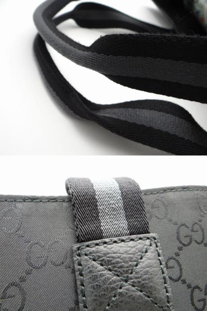 GUCCI グッチ 449176 GG ナイロン トートバッグ ブラック<USED> < ブランド GUCCI グッチ 449176 GG ナイロン トートバッグ ブラック<USED> < ブランドの