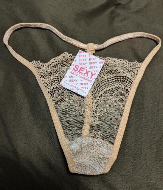 セクシーランジェリー Tバック ★ベージュ★レース★69%OFF★ < 女性ファッション  セクシーランジェリー Tバック ★ベージュ★レース★69%OFF★  < 女性ファッションの
