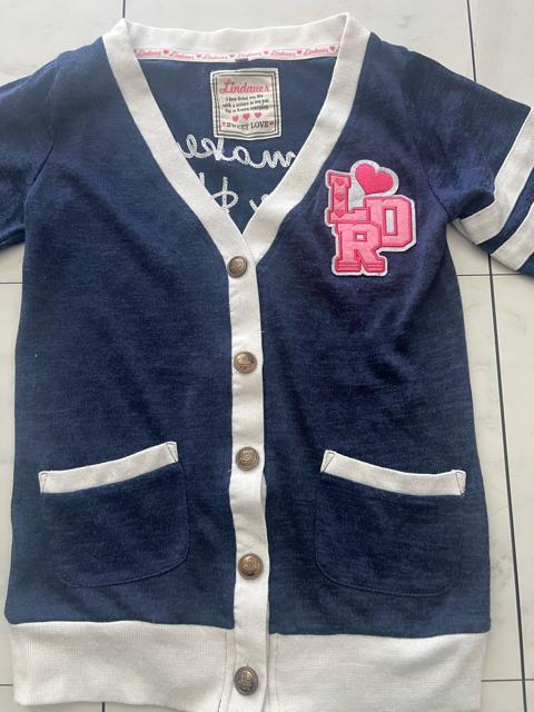 子供服女の子カーディガン長袖vネック刺繍入り★140cm < キッズ/ベビー  子供服女の子カーディガン長袖vネック刺繍入り★140cm < キッズ/ベビーの