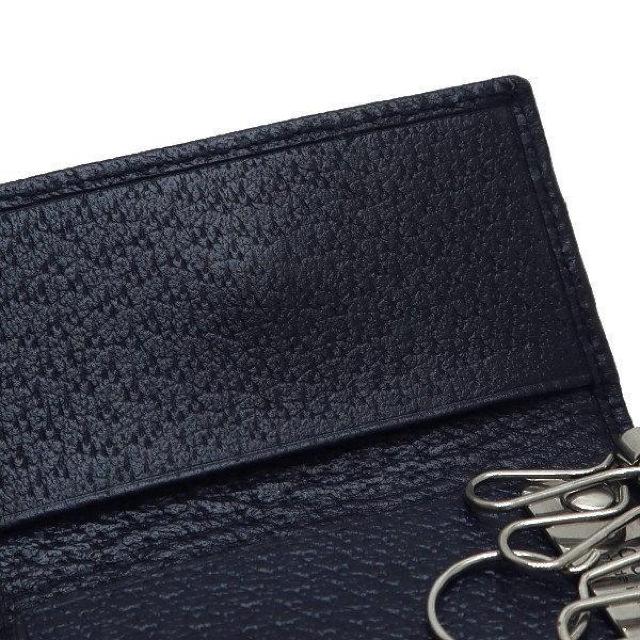 ◆ 本物 美品 ◆ GUCCI グッチ オフィディア 6連キーケース ウェブ シェリー ネイビー 保存袋 箱 人気 603732 < ブランド  ◆ 本物 美品 ◆ GUCCI グッチ オフィディア 6連キーケース ウェブ シェリー ネイビー 保存袋 箱 人気 603732 < ブランドの