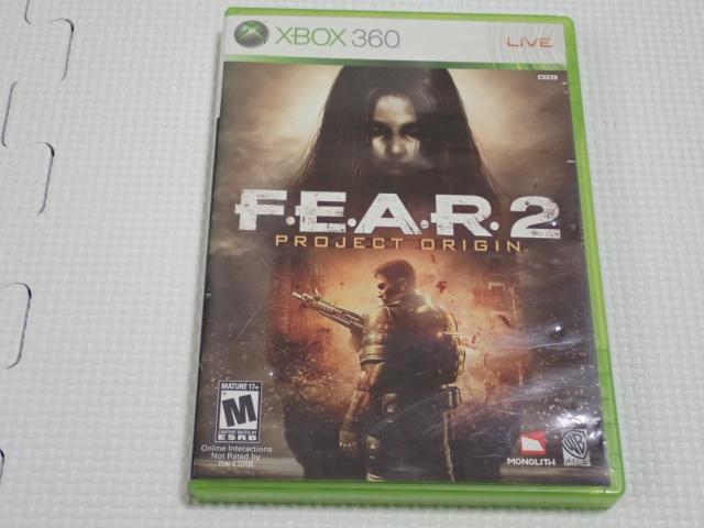 xbox360F.E.A.R.2 PROJECT ORIGIN CO kĔ   Q[{/\tg 