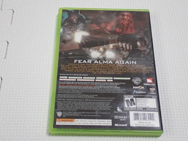 xbox360F.E.A.R.2 PROJECT ORIGIN CO kĔ  Q[{/\tg 