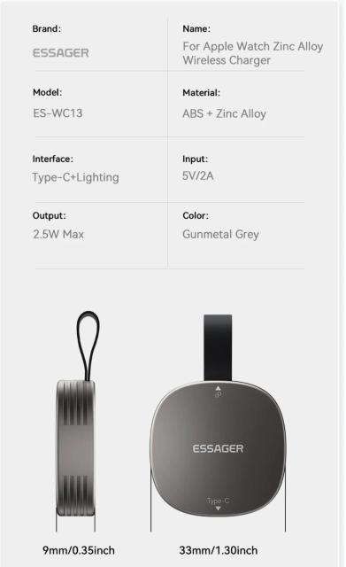 Apple Watch |[^u CX [d USB Type-C ڑ }Olbg[d z_[  Ɠd/AV 