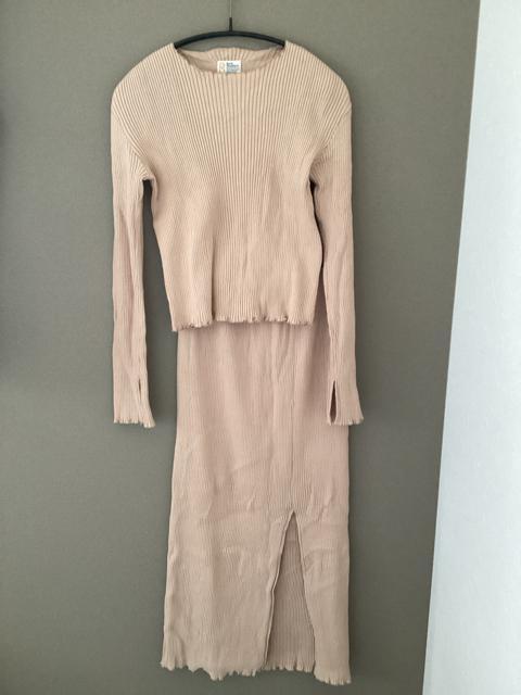 BED&BREAKFAST リブ トップス スカート セット セットアップ < 女性ファッション BED&BREAKFAST リブ トップス スカート セット セットアップ < 女性ファッションの