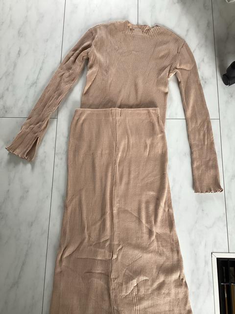 BED&BREAKFAST リブ トップス スカート セット セットアップ < 女性ファッション BED&BREAKFAST リブ トップス スカート セット セットアップ < 女性ファッションの