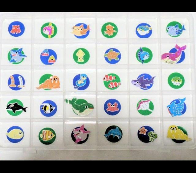 知育玩具 海の生き物 キラキラシール 30個セット 水族館 動物 絵合わせパズル < おもちゃ 知育玩具 海の生き物 キラキラシール 30個セット 水族館 動物 絵合わせパズル < おもちゃの