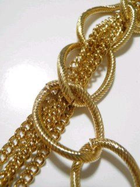 《New》オシャレマストアイテム★チェーン&フープ*ロング*ボリュームネックレス<ゴールド> < 女性アクセサリー/時計  《New》オシャレマストアイテム★チェーン&フープ*ロング*ボリュームネックレス<ゴールド> < 女性アクセサリー/時計の
