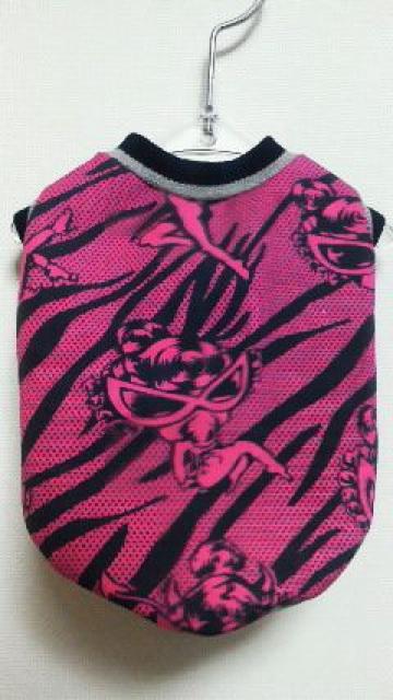 SALEハンドメイド*ヒスミニTシャツ*セクシーミニ・ゼブラ・ピンク・ボーダー・犬用*SS < ペット/手芸/園芸  SALEハンドメイド*ヒスミニTシャツ*セクシーミニ・ゼブラ・ピンク・ボーダー・犬用*SS  < ペット/手芸/園芸の