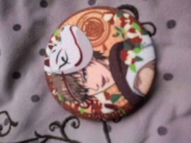 新テニスの王子様 忍足謙也 クロス缶バッジ < アニメ/コミック/キャラクター  新テニスの王子様 忍足謙也 クロス缶バッジ  < アニメ/コミック/キャラクターの