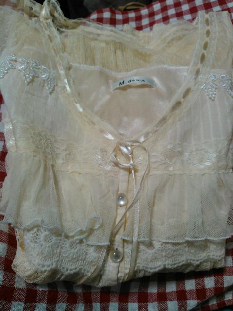 M. deux レースブラウス M < ブランド M. deux レースブラウス M < ブランドの