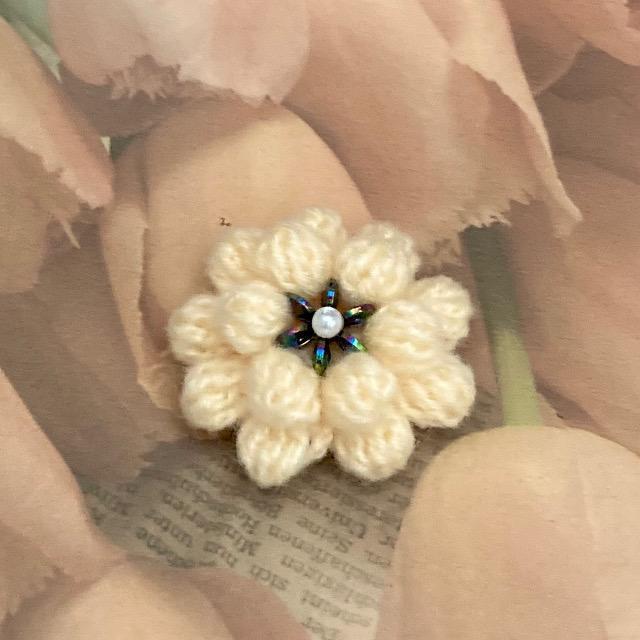 ハンドメイド♪かぎ針編みお花のモチーフ < 女性ファッション  ハンドメイド♪かぎ針編みお花のモチーフ  < 女性ファッションの