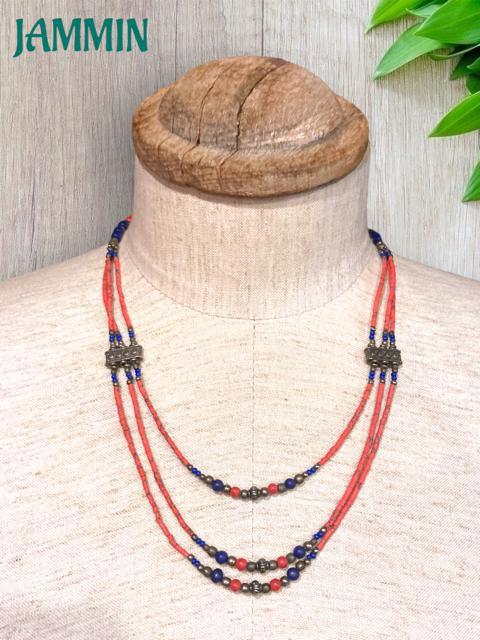 ストーンビーズネックレス★アジアン★ヒッピー★エスニック★衣装 < 女性アクセサリー/時計 ストーンビーズネックレス★アジアン★ヒッピー★エスニック★衣装 < 女性アクセサリー/時計の