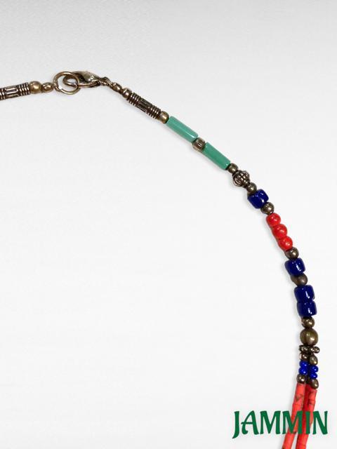 ストーンビーズネックレス★アジアン★ヒッピー★エスニック★衣装 < 女性アクセサリー/時計 ストーンビーズネックレス★アジアン★ヒッピー★エスニック★衣装 < 女性アクセサリー/時計の