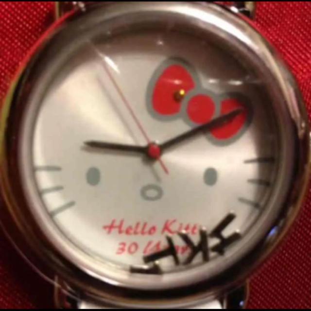 ハローキティ 腕時計 希少 30周年記念 サンリオ キティちゃん 限定腕時計 ウォッチ < 女性アクセサリー/時計 ハローキティ 腕時計 希少 30周年記念 サンリオ キティちゃん 限定腕時計 ウォッチ < 女性アクセサリー/時計の