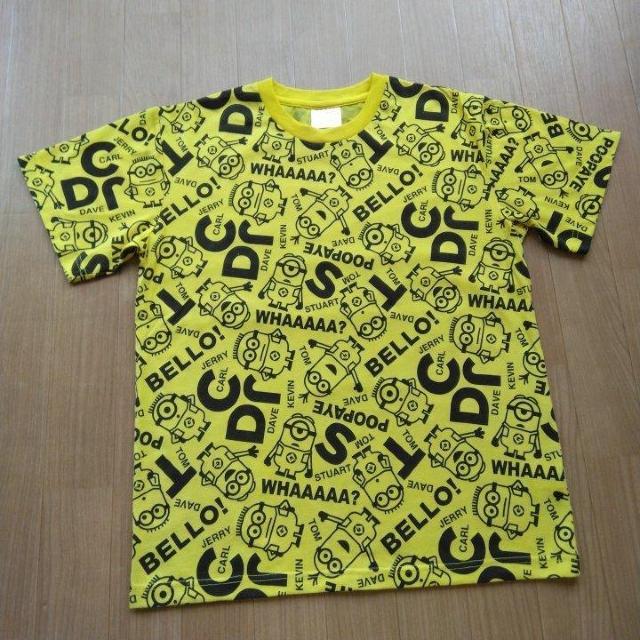 中古 ミニオン M 黄 総柄Tシャツ ユニバーサルスタジオジャパンUSJ < アニメ/コミック/キャラクター 中古 ミニオン M 黄 総柄Tシャツ ユニバーサルスタジオジャパンUSJ < アニメ/コミック/キャラクターの