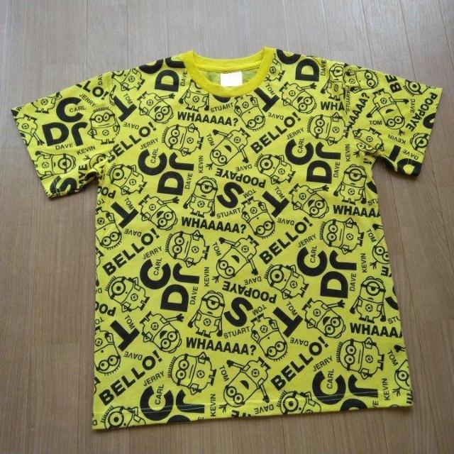 中古 ミニオン M 黄 総柄Tシャツ ユニバーサルスタジオジャパンUSJ < アニメ/コミック/キャラクター 中古 ミニオン M 黄 総柄Tシャツ ユニバーサルスタジオジャパンUSJ < アニメ/コミック/キャラクターの