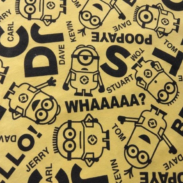 中古 ミニオン M 黄 総柄Tシャツ ユニバーサルスタジオジャパンUSJ < アニメ/コミック/キャラクター 中古 ミニオン M 黄 総柄Tシャツ ユニバーサルスタジオジャパンUSJ < アニメ/コミック/キャラクターの