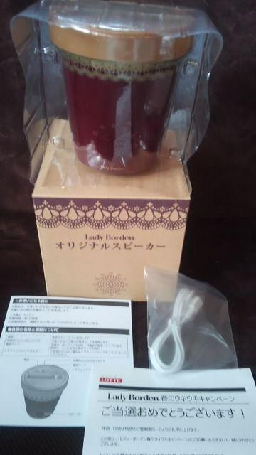 Lady Bordenレディーボーデンオリジナルスピーカー当選品・未開封 < 家電/AV Lady Bordenレディーボーデンオリジナルスピーカー当選品・未開封 < 家電/AVの