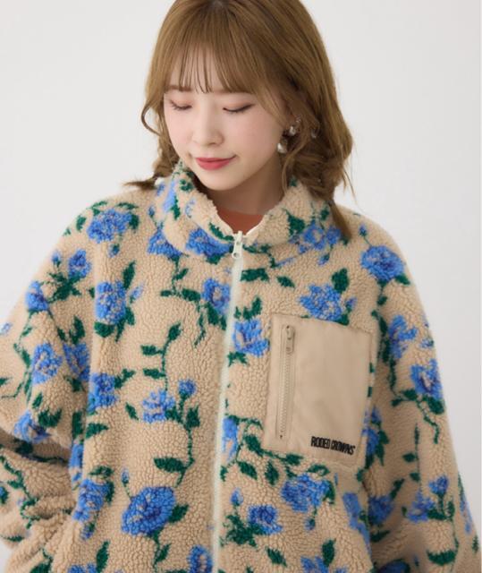 ロデオクラウンズ★ Variousリバーシブルブルゾン(柄ホワイト) < ブランド ロデオクラウンズ★ Variousリバーシブルブルゾン(柄ホワイト) < ブランドの