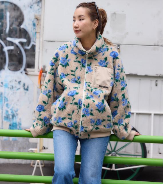 ロデオクラウンズ★ Variousリバーシブルブルゾン(柄ホワイト) < ブランド ロデオクラウンズ★ Variousリバーシブルブルゾン(柄ホワイト) < ブランドの