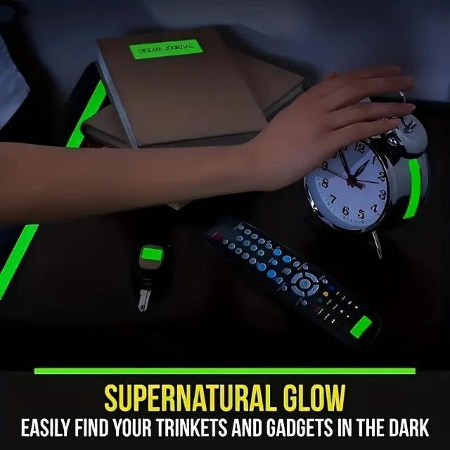 1ロールの暗闇で発光する接着テープ - 、夜間使用のための高視認性の反射性安全テープ ネオングリーン 3cm×3m < インテリア/ライフ 1ロールの暗闇で発光する接着テープ - 、夜間使用のための高視認性の反射性安全テープ ネオングリーン 3cm×3m < インテリア/ライフの