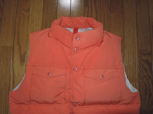 HYSTERIC GLAMOUR ヒステリックグラマー PRIMALOFT ダウン ベスト M オレンジ プリマロフト DOWN < ブランド HYSTERIC GLAMOUR ヒステリックグラマー PRIMALOFT ダウン ベスト M オレンジ プリマロフト DOWN < ブランドの