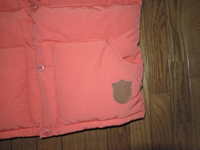 HYSTERIC GLAMOUR ヒステリックグラマー PRIMALOFT ダウン ベスト M オレンジ プリマロフト DOWN < ブランド HYSTERIC GLAMOUR ヒステリックグラマー PRIMALOFT ダウン ベスト M オレンジ プリマロフト DOWN < ブランドの