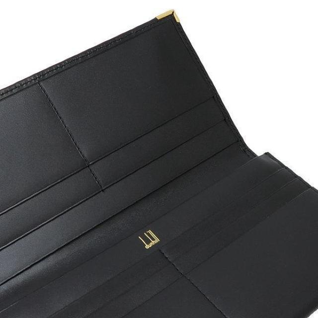 ◆ 本物 新品同様 ◆ ダンヒル 長財布 小銭入れ付き レザー ブラック 黒 2つ折り 財布 保存袋 箱 人気 WM1390A < ブランド ◆ 本物 新品同様 ◆ ダンヒル 長財布 小銭入れ付き レザー ブラック 黒 2つ折り 財布 保存袋 箱 人気 WM1390A < ブランドの