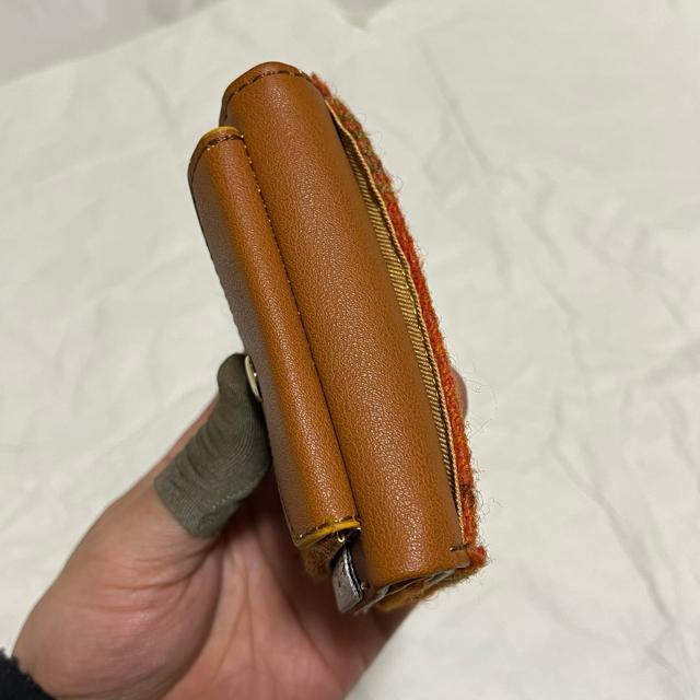 【未使用・訳あり】【ハリスツイード】 三つ折り財布 コンパクト チェック柄 < ブランド 【未使用・訳あり】【ハリスツイード】 三つ折り財布 コンパクト チェック柄 < ブランドの