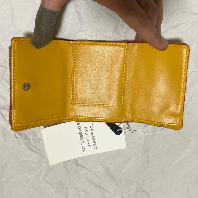 【未使用・訳あり】【ハリスツイード】 三つ折り財布 コンパクト チェック柄 < ブランド 【未使用・訳あり】【ハリスツイード】 三つ折り財布 コンパクト チェック柄 < ブランドの