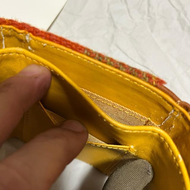 【未使用・訳あり】【ハリスツイード】 三つ折り財布 コンパクト チェック柄 < ブランド 【未使用・訳あり】【ハリスツイード】 三つ折り財布 コンパクト チェック柄 < ブランドの