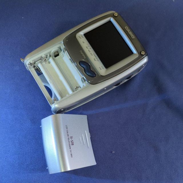 casio /LCD �J���[�e���r�W���� TV-860 �� �Ɠd/AV�� 