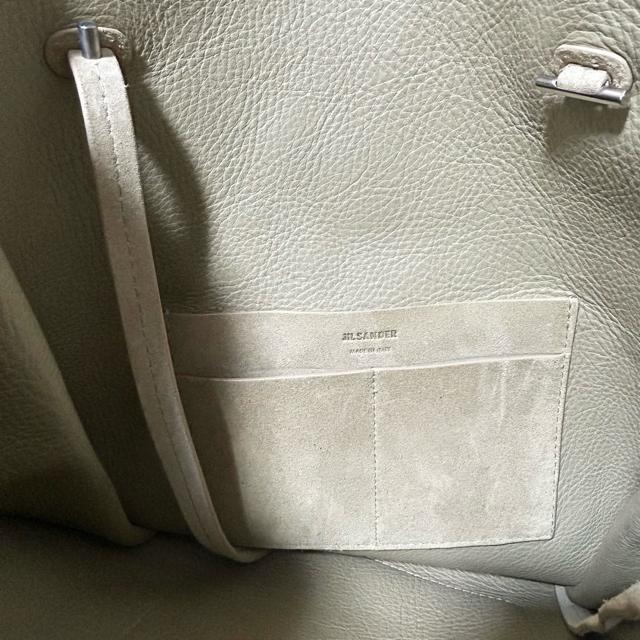 ���i JIL SANDER �W���E�T���_�[ �X�G�[�h ���U�[ �g�[�g �o�b�O �x�[�W�� �V���o�[���� ���S�^���� A4�T�C�Y���[ �� �u�����h�� 