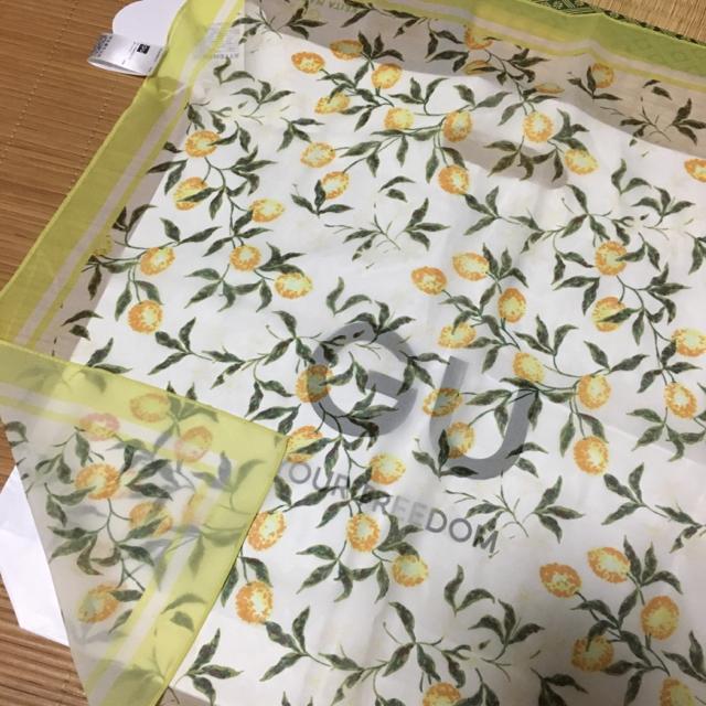 GU×ケイタマルヤマ・レモン柄バンダナ < ブランド GU×ケイタマルヤマ・レモン柄バンダナ < ブランドの
