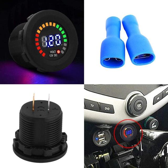 オートバイの電圧計 12V 電圧計ゲージ DC電圧計 デジタルデ表示 < 自動車/バイク オートバイの電圧計 12V 電圧計ゲージ DC電圧計 デジタルデ表示 < 自動車/バイク