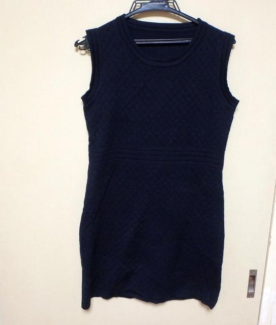 ◆ワンピース ニット ブラック ノースリーブ レディース ジャケット 中古品 < 女性ファッション  ◆ワンピース ニット ブラック ノースリーブ レディース ジャケット 中古品 < 女性ファッションの