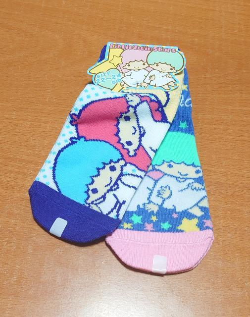 【定形外送料無料】キャラクター・ショート丈靴下2足組『キキララ』@ < 女性ファッション  【定形外送料無料】キャラクター・ショート丈靴下2足組『キキララ』@  < 女性ファッションの