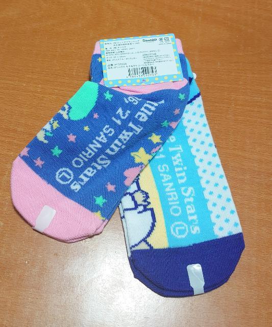 【定形外送料無料】キャラクター・ショート丈靴下2足組『キキララ』@ < 女性ファッション  【定形外送料無料】キャラクター・ショート丈靴下2足組『キキララ』@ < 女性ファッションの