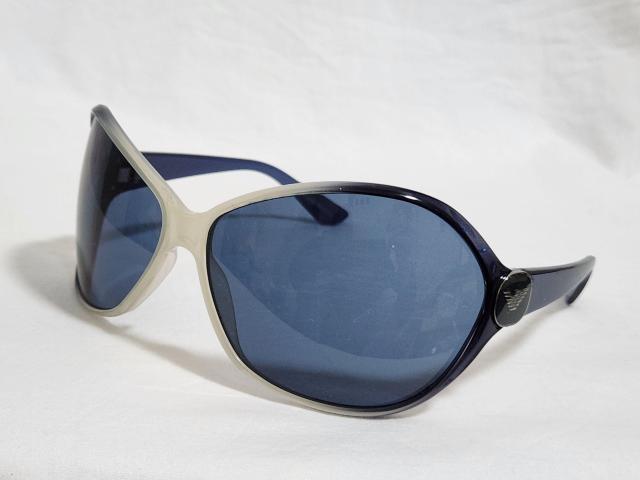 正規レア エンポリオアルマーニ イーグルロゴ レイヤードグラデーション サングラス シェル白〜青 リフレクションビッグフルフレーム < ブランド  正規レア エンポリオアルマーニ イーグルロゴ レイヤードグラデーション サングラス シェル白〜青 リフレクションビッグフルフレーム  < ブランドの