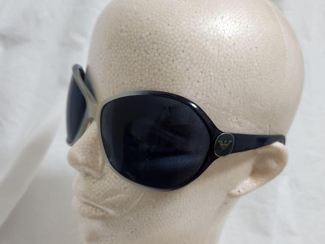 正規レア エンポリオアルマーニ イーグルロゴ レイヤードグラデーション サングラス シェル白〜青 リフレクションビッグフルフレーム < ブランド  正規レア エンポリオアルマーニ イーグルロゴ レイヤードグラデーション サングラス シェル白〜青 リフレクションビッグフルフレーム < ブランドの