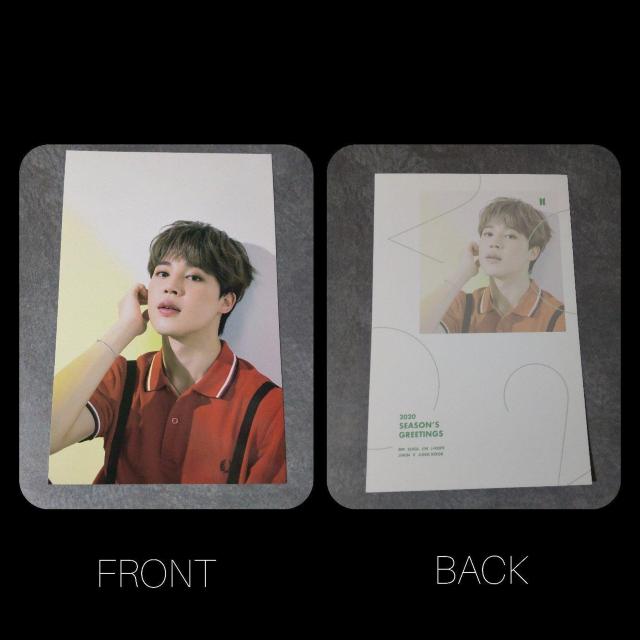 ySizuBTS 2020 SEASON'S GREETINGS vW~  ^gObY 