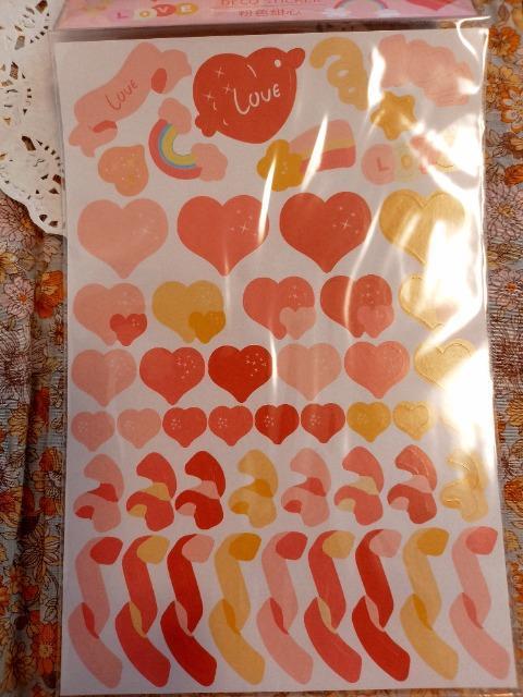 新品未開封☆ハートのシール☆ < インテリア/ライフ  新品未開封☆ハートのシール☆  < インテリア/ライフの