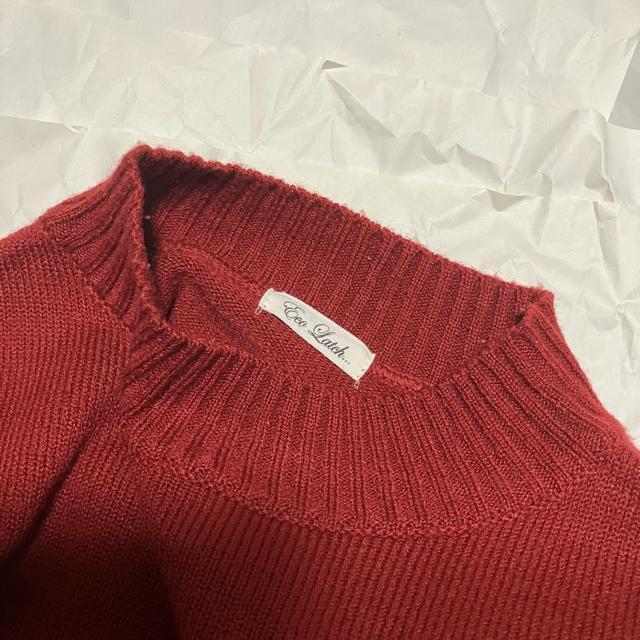 【Eco Latch】 ハイネック / ニット / セーター(薄手) / M < 女性ファッション  【Eco Latch】 ハイネック / ニット / セーター(薄手) / M < 女性ファッションの