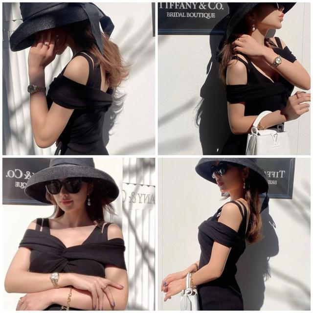 eimyistoiretwintwistオフショルニットワンピースエイミーイストワールBLACK黒 < 女性ファッション eimyistoiretwintwistオフショルニットワンピースエイミーイストワールBLACK黒 < 女性ファッションの