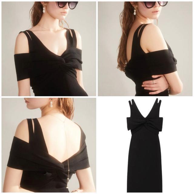 eimyistoiretwintwistオフショルニットワンピースエイミーイストワールBLACK黒 < 女性ファッション eimyistoiretwintwistオフショルニットワンピースエイミーイストワールBLACK黒 < 女性ファッションの