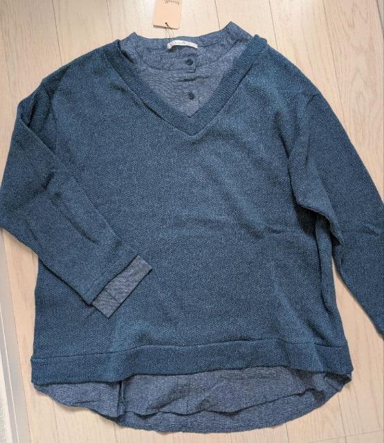 LL★Nouvelle vie★重ね着風トップス★新品★送料無料 < 女性ファッション LL★Nouvelle vie★重ね着風トップス★新品★送料無料 < 女性ファッションの
