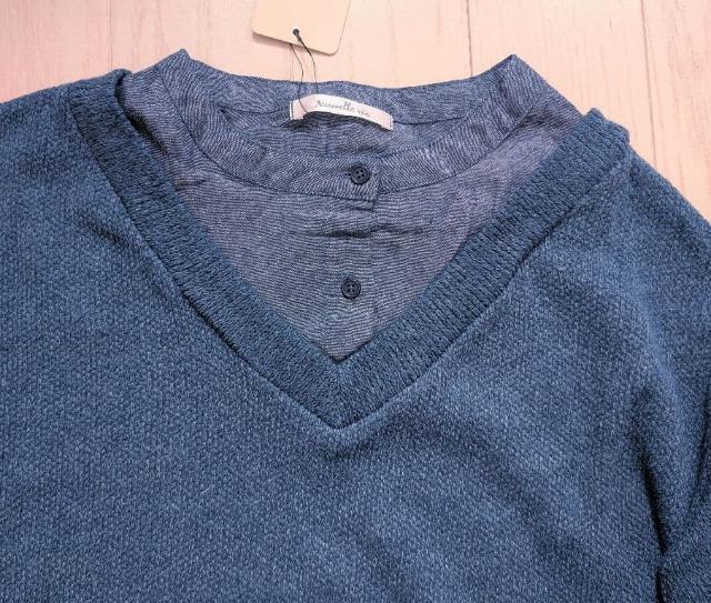 LL★Nouvelle vie★重ね着風トップス★新品★送料無料 < 女性ファッション LL★Nouvelle vie★重ね着風トップス★新品★送料無料 < 女性ファッションの