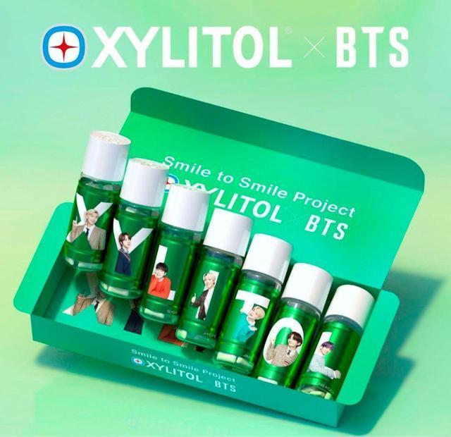 XYLITOL�~BTS �{�g���K�� �R���v���[�g�Z�b�g �� �^�����g�O�b�Y�� 