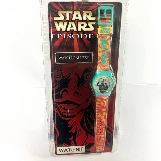 スターウォーズ EPISODE1 腕時計 ジャージャービンクス STARWARS < アニメ/コミック/キャラクター スターウォーズ EPISODE1 腕時計 ジャージャービンクス STARWARS < アニメ/コミック/キャラクターの
